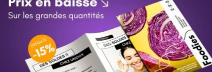 Brochures, flyers et dépliants : Imprimerie à Réaction baisse ses prix sur les grandes quantités