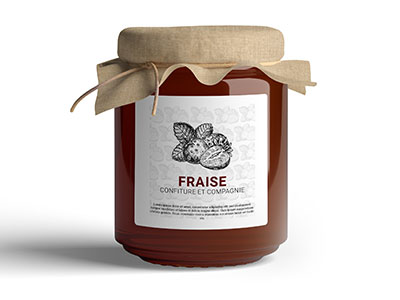 etiquette confiture artisanale